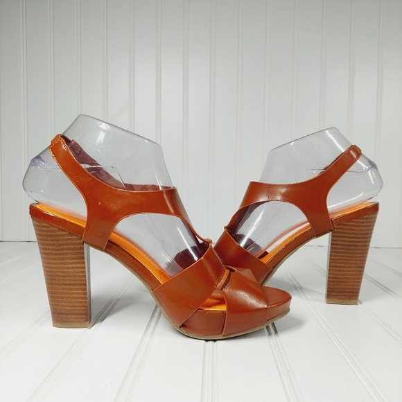 NEW Kenneth Cole Reaction “dazel me” brown heels V523 - Picture 8 of 11